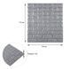 3D панель самоклеюча 700х770х7мм цегла Срібло (017-7) SW-00000059 SW-00000059 фото 3