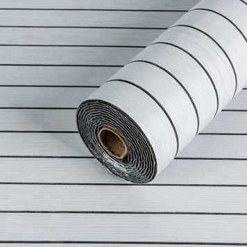 Покриття вінілове самоклеюче 3D рейки Скандинавський Дуб 600х3000х3мм SW-00002905 SW-00002905 фото