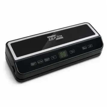 Вакуумний пакувальник 200Вт Zepline ZP-00374 з LED-підсвіткою та рулоном пакетів ZP-374 фото